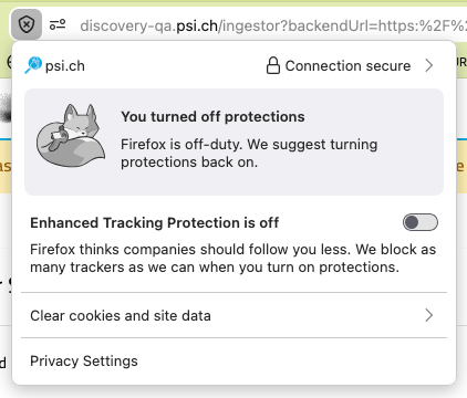 Enhanced Tracking Protection
